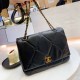 Black Simplicity Letter Chains Bags