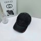 Black Street Letter Patchwork Hat