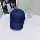 Dark Blue Street Letter Patchwork Hat