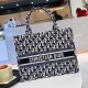 Navy Blue Vintage Elegant Letter Patchwork Bags