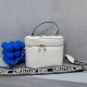 White Simplicity Solid Zipper Bags