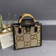 Black Elegant Letter Patchwork Bags