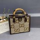 Coffee Elegant Letter Patchwork Bags