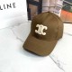 Brown Street Geometric Embroidered Hat