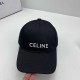 Black Street Letter Embroidered Hat