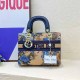 Earth Yellow Vintage Elegant Letter Patchwork Bags