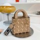 Khaki Daily Simplicity Letter Solid Patchwork Bags