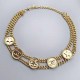 Gold Street Letter Chains Necklaces