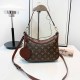 Coffee Vintage Elegant Letter Patchwork Bags