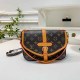Khaki Street Vintage Letter Patchwork Bags