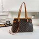 Khaki Vintage Elegant Letter Patchwork Zipper Bags