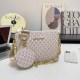 Pink Street Letter Chains Zipper Bags