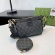 Black Street Letter Zipper Bags