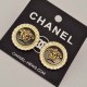 Black Simplicity Figure Rhinestone Earrings
