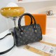 Black Vintage Elegant Letter Zipper Bags