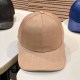 Khaki Street Simplicity Letter Patchwork Hat