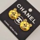 Gold Daily Simplicity Letter Character Patchwork Earrings
