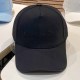 Black Street Simplicity Letter Embroidered Hat