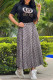 Black Casual Letter Embroidered O Neck Short Sleeve Two Pieces