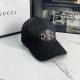 Black Street Letter Patchwork Hat