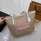 Khaki Casual Simplicity Letter Geometric Patchwork Bags(Without Box)
