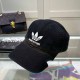 Black Street Letter Embroidered Hat