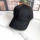Black Street Letter Patchwork Hat