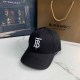 Black Street Letter Embroidered Hat