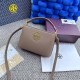Khaki Simplicity Letter Patchwork Bags