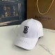 White Street Letter Embroidered Hat