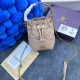 Khaki Casual Simplicity Letter Draw String Chains Bags