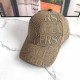 Khaki Street Letter Patchwork Hat