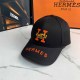 Black Street Letter Embroidered Hat