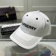 White Street Letter Embroidered Hat