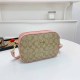 Pink Street Simplicity Letter Patchwork Zipper Bags