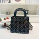 Black Celebrities Elegant Letter Patchwork Zipper Bags