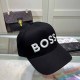 Black Street Simplicity Letter Embroidered Hat