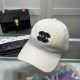 Black And White Street Simplicity Letter Patchwork Hat