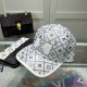 White Street Letter Patchwork Hat