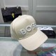 Cream White Street Simplicity Letter Embroidered Hat