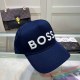 Navy Blue Street Simplicity Letter Embroidered Hat