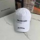 White Street Simplicity Letter Embroidered Hat