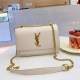 White Simplicity Letter Chains Bags