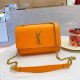 Orange Simplicity Letter Chains Bags