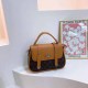 Brown Hazel Street Letter Patchwork Bags