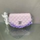 Light Purple Simplicity Letter Chains Bags