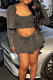 Black Casual Street Solid Patchwork Turndown Collar Long Sleeve Three Pieces