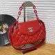 Red Casual Simplicity Letter Chains Bags
