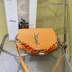 Orange Casual Simplicity Letter Chains Bags