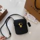 Black Street Simplicity Letter Patchwork Bags